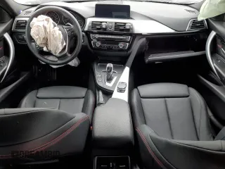 2016 BMW 3 Series 328i with VIN WBA8E9G55GNU29218, listed as a Copart auction lot 44810785 with 0 mi miles and Salvage Title. Bid and sale history available at carsss.com. Image 8.