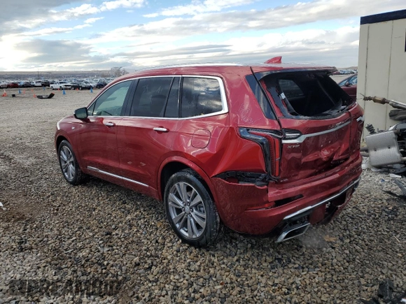 2023 Cadillac XT6 AWD Premium Luxury с VIN 1GYKPDRS8PZ183020, выставлен на аукционе Copart как лот 49917685 с пробегом 43 436 миль миль и На запчасти • Non repairable. История ставок и продаж доступна на DreamBid. Изображение 2.