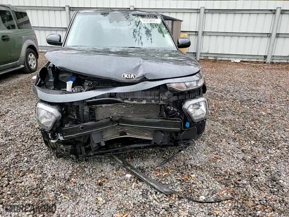 2021 Kia Soul EX with VIN KNDJ33AU9M7742148, listed as a Copart auction lot 48252695 with 34,885 mi miles and Salvage Title. Bid and sale history available at carsss.com. Image 11.
