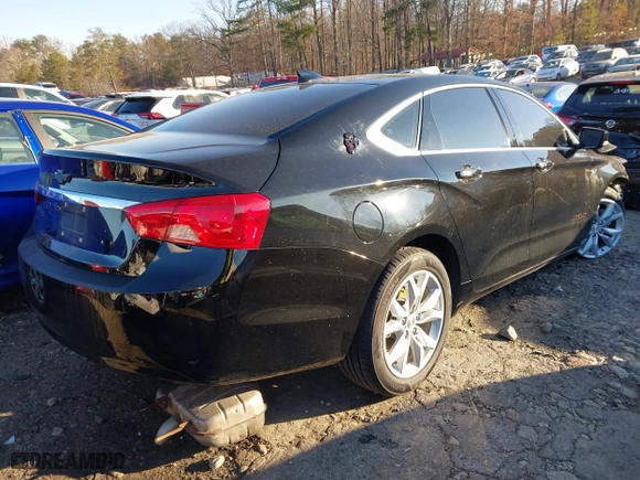 2020 Chevrolet Impala LT with VIN 2G11Z5S32L9104734, listed as a IAAI auction lot 41251989 with 60,838 mi miles. Bid and sale history available at carsss.com. Image 4.