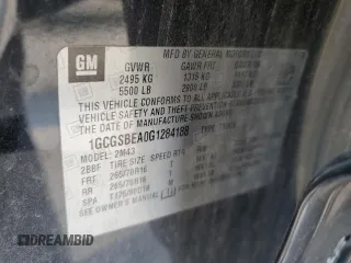 2016 Chevrolet Colorado 2WD WT with VIN 1GCGSBEA0G1284188, listed as a Copart auction lot 50591065 with 135,563 mi miles and Salvage title. Bid and sale history available at DreamBid. Image 12.
