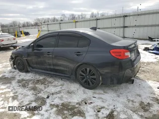 2015 Subaru WRX with VIN JF1VA1A60F9834792, listed as a Copart auction lot 46128425 with 155,677 mi miles and Salvage Title. Bid and sale history available at carsss.com. Image 2.