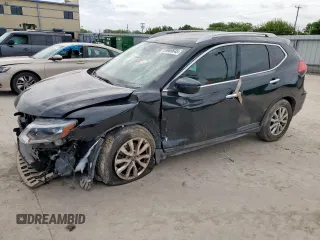 2017 Nissan Rogue SV с VIN JN8AT2MT7HW148252, выставлен на аукционе Copart как лот 59869645 с пробегом 35 557 миль миль и Списание • Salvage title. История ставок и продаж доступна на DreamBid. Изображение 1.
