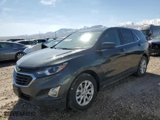 2020 Chevrolet Equinox LT with VIN 3GNAXKEV2LS565323, listed as a Copart auction lot 46899055 with 109,209 mi miles and Salvage Title. Bid and sale history available at carsss.com. Image 1.