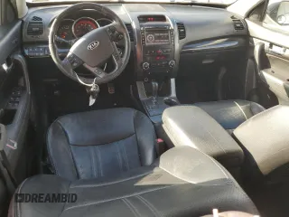 2012 Kia Sorento SX with VIN 5XYKW4A23CG218043, listed as a Copart auction lot 86247404 with 177,379 mi miles and Salvage Title. Bid and sale history available at carsss.com. Image 8.