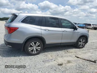 2018 Honda Pilot EX-L with VIN 5FNYF5H55JB020679, listed as a Copart auction lot 56469725 with 62,561 mi miles and Salvage title. Bid and sale history available at DreamBid. Image 3.