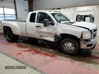2011 Chevrolet Silverado 3500HD LTZ with VIN 1GC5K0C83BZ443971, listed as a Copart auction lot 88707565 with 282,783 mi miles and Salvage Title. Bid and sale history available at DreamBid. Image 4.