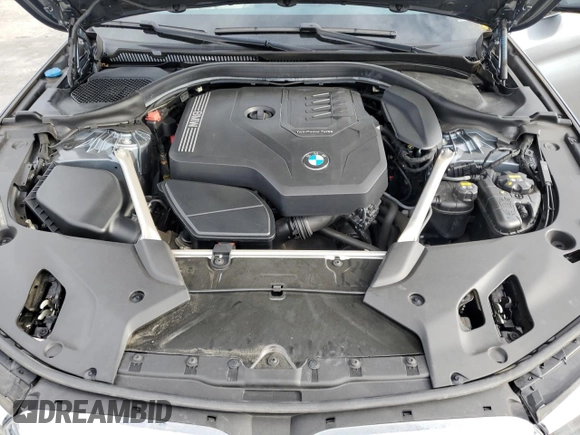 2020 BMW 5 Series 530i with VIN WBAJR3C07LCD74759, listed as a Copart auction lot 47427915 with 50,951 mi miles and Salvage Title. Bid and sale history available at DreamBid. Image 11.