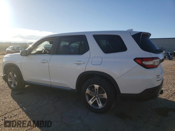 2024 Honda Pilot EX-L 8 Passenger with VIN 5FNYG1H43RB017787, listed as a Copart auction lot 74529124 with 26,197 mi miles and Salvage Title. Bid and sale history available at carsss.com. Image 2.