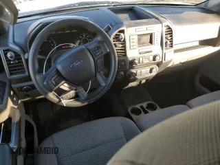 2018 Ford F-150 XL with VIN 1FTEW1CG0JFD55235, listed as a Copart auction lot 42360055 with 101,231 mi miles and Salvage Title. Bid and sale history available at carsss.com. Image 8.