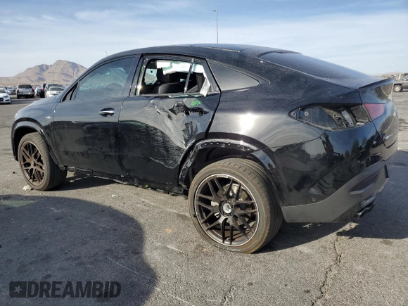 2023 Mercedes-Benz GLE 53 AMG with VIN 4JGFD6BB6PA957085, listed as a Copart auction lot 54298095 with 3,783 mi miles and Salvage title. Bid and sale history available at DreamBid. Image 2.