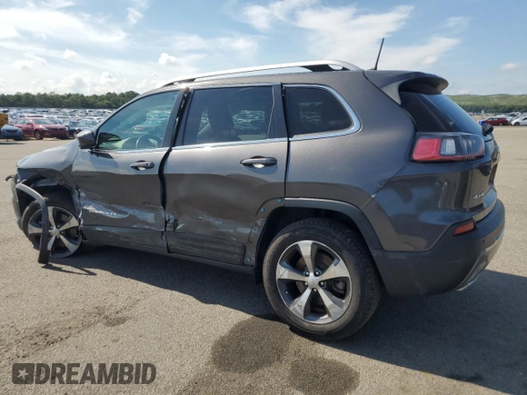 2019 Jeep Cherokee Limited с VIN 1C4PJMDX3KD281782, выставлен на аукционе Copart как лот 65009575 с пробегом 70 329 миль миль и Списание • Salvage title. История ставок и продаж доступна на DreamBid. Изображение 2.