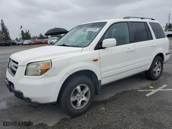 2006 Honda Pilot EX-L with VIN 5FNYF28556B026374, listed as a Copart auction lot 48975365 with 177,533 mi miles and Salvage Title. Bid and sale history available at carsss.com. Image 1.