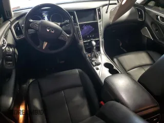 2017 Infiniti Q50 Signature Edition z VIN JN1EV7AR7HM832276, wystawiony jako Copart lot #55650975 z przebiegiem 133 659 mil mil oraz Szkoda całkowita • Salvage title. Historia ofert i sprzedaży dostępna na DreamBid. Obrazek 8.