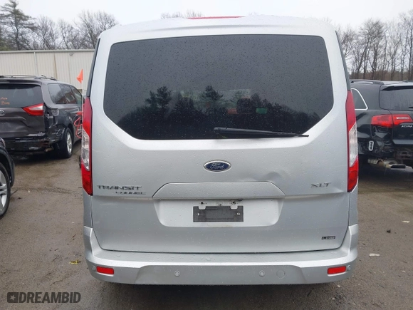 2014 Ford Transit Connect Wagon XLT with VIN NM0GE9F77E1155359, listed as a IAAI auction lot 41793813 with 175,183 mi miles. Bid and sale history available at carsss.com. Image 15.