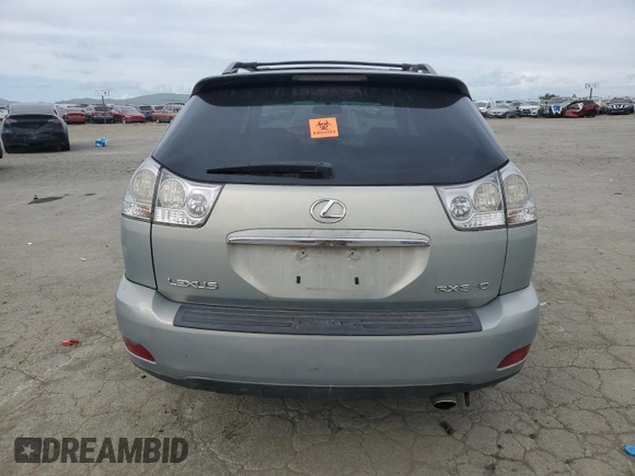 2005 Lexus RX 330 with VIN 2T2GA31U05C037427, listed as a Copart auction lot 48027485 with 207,554 mi miles and Salvage title. Bid and sale history available at DreamBid. Image 6.