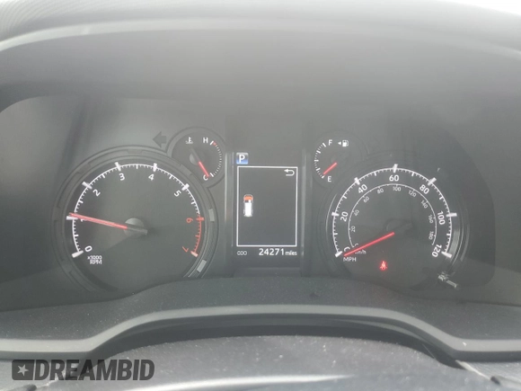 2024 Toyota 4Runner SR5 Premium with VIN JTEFU5JR4R5311662, listed as a Copart auction lot 54783985 with 24,271 mi miles and Salvage title. Bid and sale history available at DreamBid. Image 9.