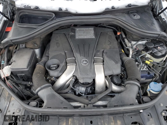 2014 Mercedes-Benz M 550 with VIN 4JGDA7DB3EA435594, listed as a Copart auction lot 87638055 with 227,256 mi miles and Salvage title. Bid and sale history available at DreamBid. Image 12.