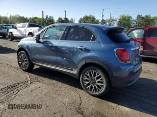 2017 FIAT 500X Lounge with VIN ZFBCFYDB0HP601372, listed as a Copart auction lot 56593345 with 44,962 mi miles and Salvage title. Bid and sale history available at DreamBid. Image 2.