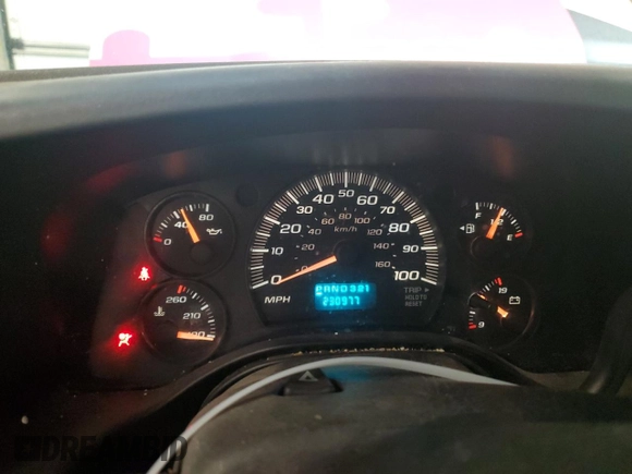 2006 GMC Savana Cargo Van with VIN 1GTGG29V261128876, listed as a Copart auction lot 44352625 with 230,977 mi miles and Salvage Title. Bid and sale history available at carsss.com. Image 9.