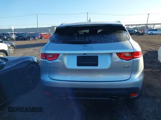 2018 Jaguar F-Pace 25t Premium with VIN SADCJ2FX6JA322345, listed as a IAAI auction lot 41887499 with 35,740 mi miles and . Bid and sale history available at DreamBid. Image 16.