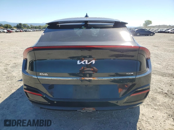 2022 Kia EV6 GT-Line with VIN KNDC4DLC4N5032040, listed as a Copart auction lot 71477664 with 77,085 mi miles and Salvage Title. Bid and sale history available at carsss.com. Image 6.