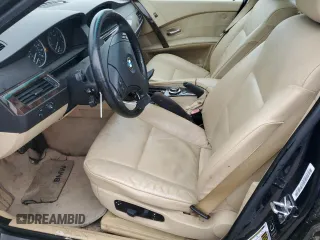 2006 BMW 5 Series 530xi with VIN WBANF735X6CU20504, listed as a Copart auction lot 44840125 with 122,594 mi miles and Clean Title. Bid and sale history available at carsss.com. Image 7.