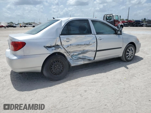 2007 Toyota Corolla CE with VIN JTDBR32E570114692, listed as a Copart auction lot 63153205 with 225,573 mi miles and Salvage title. Bid and sale history available at DreamBid. Image 3.