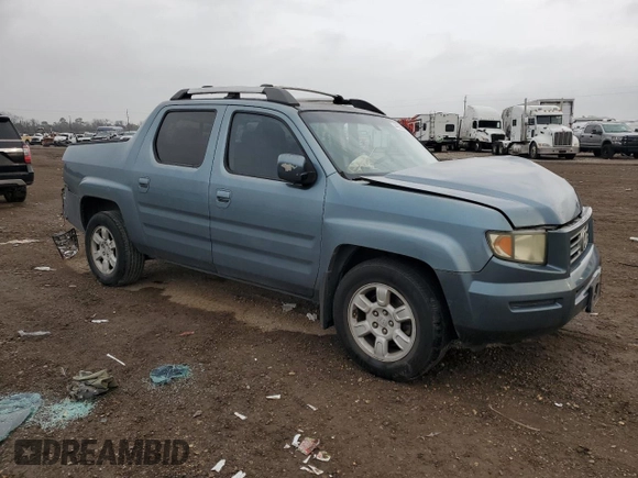 2006 Honda Ridgeline RTS with VIN 2HJYK16406H573624, listed as a Copart auction lot 44904365 with 211,688 mi miles and Salvage Title. Bid and sale history available at carsss.com. Image 4.