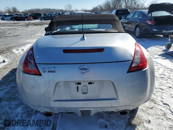 2012 Nissan 370Z Touring with VIN JN1AZ4FHXCM370242, listed as a Copart auction lot 45984005 with 71,579 mi miles and Salvage Title. Bid and sale history available at carsss.com. Image 6.