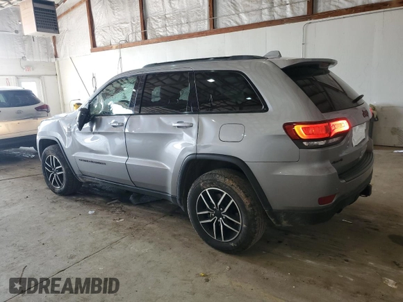 2021 Jeep Grand Cherokee Trailhawk z VIN 1C4RJFLG9MC502171, wystawiony jako Copart lot #59328045 z przebiegiem 154 012 mil mil oraz Szkoda całkowita • Salvage title. Historia ofert i sprzedaży dostępna na DreamBid. Obrazek 2.