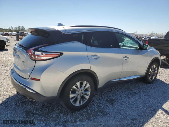 2017 Nissan Murano SL with VIN 5N1AZ2MG8HN110608, listed as a Copart auction lot 49848335 with 150,899 mi miles and Salvage Title. Bid and sale history available at carsss.com. Image 3.