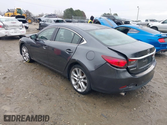 2016 Mazda Mazda6 i Touring with VIN JM1GJ1V56G1462637, listed as a IAAI auction lot 41603296 with 143,931 mi miles. Bid and sale history available at carsss.com. Image 3.