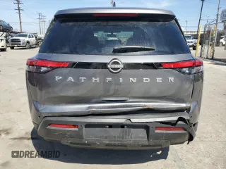 2024 Nissan Pathfinder S with VIN 5N1DR3AA4RC286281, listed as a Copart auction lot 54381925 with 16,150 mi miles and Salvage title. Bid and sale history available at DreamBid. Image 6.