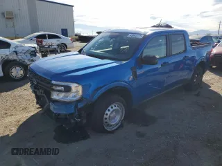 2022 Ford Maverick XL with VIN 3FTTW8E33NRA39685, listed as a Copart auction lot 43644175 with 60,070 mi miles and Salvage Title. Bid and sale history available at DreamBid. Image 1.