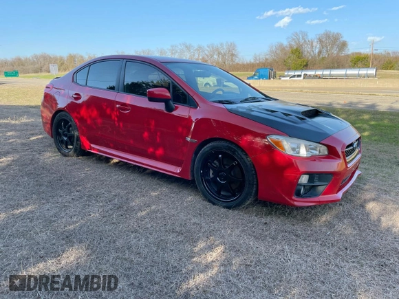 2016 Subaru WRX Premium with VIN JF1VA1E65G9829874, listed as a Copart auction lot 49516965 with 109,018 mi miles and Clean Title. Bid and sale history available at carsss.com. Image 1.