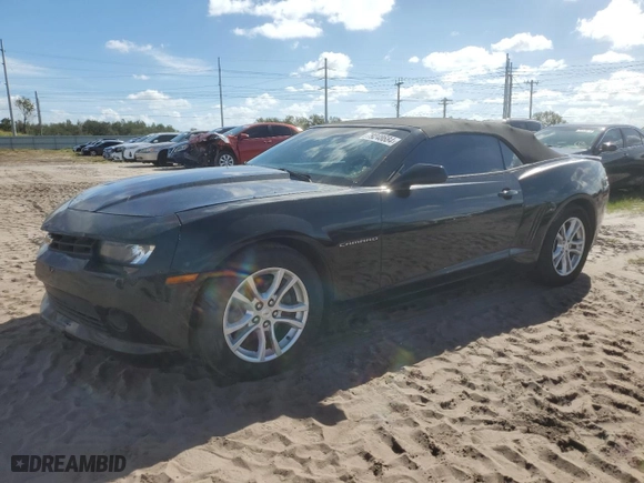 2015 Chevrolet Camaro LT with VIN 2G1FD3D33F9221863, listed as a Copart auction lot 79248684 with 100,027 mi miles and Clean Title. Bid and sale history available at carsss.com. Image 1.