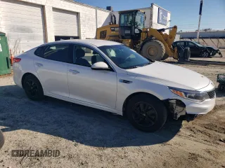 2017 Kia Optima LX with VIN KNAGT4L39H5146413, listed as a Copart auction lot 80385494 with 50,668 mi miles and Salvage Title. Bid and sale history available at DreamBid. Image 4.
