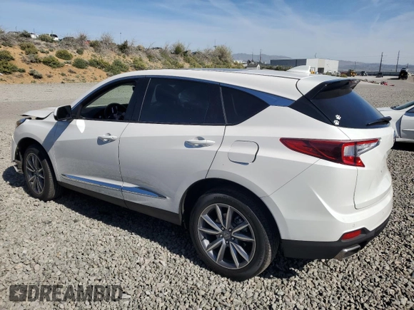 2024 Acura RDX Technology with VIN 5J8TC2H54RL006218, listed as a Copart auction lot 56351845 with 20,869 mi miles and Salvage title. Bid and sale history available at DreamBid. Image 2.