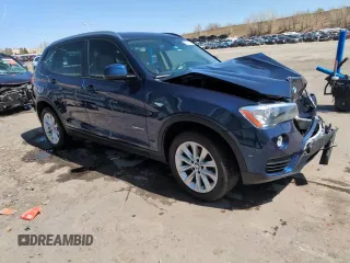 2017 BMW X3 sDrive28i with VIN 5UXWZ7C30H0V93495, listed as a Copart auction lot 52865645 with 64,102 mi miles and Salvage Title. Bid and sale history available at carsss.com. Image 14.