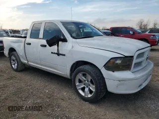 2012 Ram 1500 Tradesman with VIN 1C6RD7FP0CS315504, listed as a Copart auction lot 45645785 with 213,593 mi miles and Clean Title. Bid and sale history available at carsss.com. Image 4.