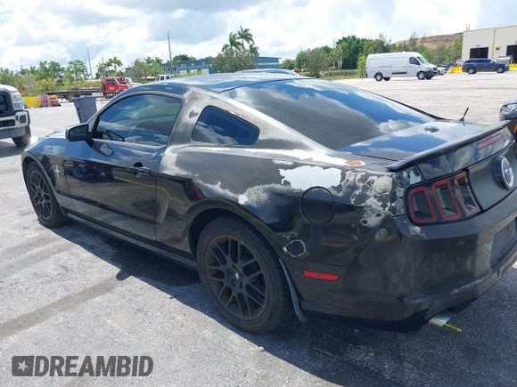 2013 Ford Mustang V6 with VIN 1ZVBP8AM5D5263496, listed as a IAAI auction lot 42580278 with 107,040 mi miles and . Bid and sale history available at DreamBid. Image 6.