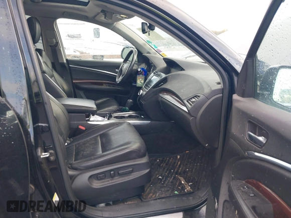 2015 Acura MDX Advance/Entertainment Pkg with VIN 5FRYD4H82FB002205, listed as a IAAI auction lot 42076335 with 167,426 mi miles. Bid and sale history available at carsss.com. Image 5.