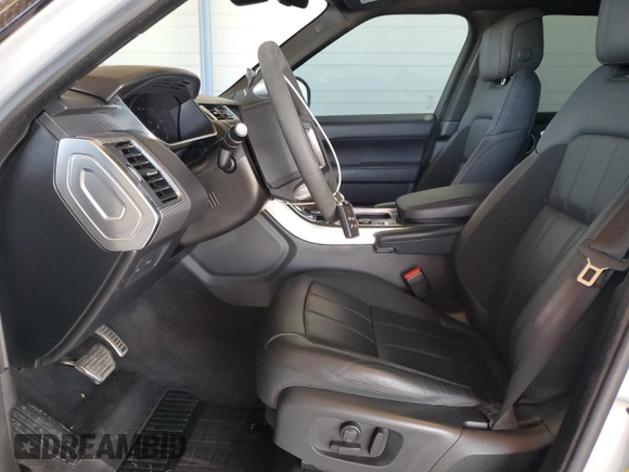 2021 Land Rover Range Rover Sport HST with VIN SALWS2RU1MA783957, listed as a Copart auction lot 54576875 with 25,145 mi miles and Salvage title. Bid and sale history available at DreamBid. Image 7.