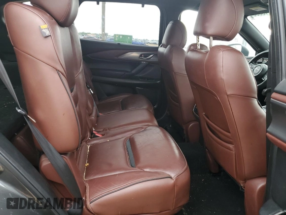 2016 Mazda CX-9 Signature with VIN JM3TCBEY2G0123993, listed as a Copart auction lot 51443305 with 120,371 mi miles and Salvage title. Bid and sale history available at DreamBid. Image 12.