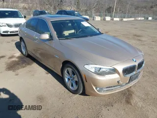 2013 BMW 5 Series 528i with VIN WBAXG5C52DDY33728, listed as a IAAI auction lot 41713841 with 105,963 mi miles and . Bid and sale history available at carsss.com. Image 1.