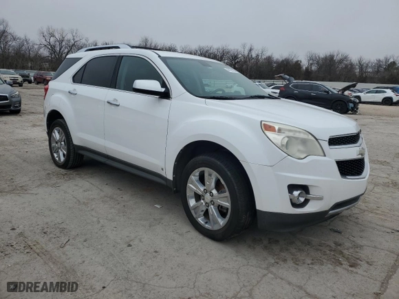 2010 Chevrolet Equinox LTZ with VIN 2CNFLFEY5A6208124, listed as a Copart auction lot 44129195 with 93,477 mi miles and Clean Title. Bid and sale history available at carsss.com. Image 4.