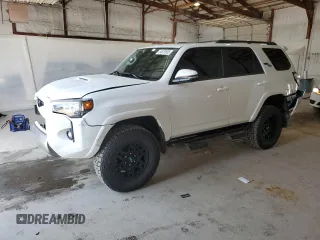 2024 Toyota 4Runner TRD Off Road with VIN JTERU5JR9R6296552, listed as a Copart auction lot 54579055 with 13,677 mi miles and Salvage title. Bid and sale history available at DreamBid. Image 1.