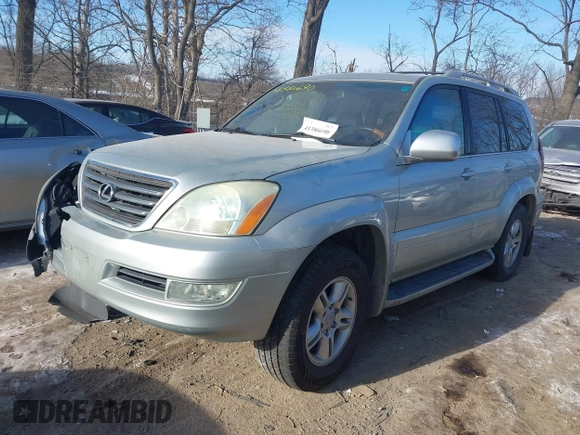 2003 Lexus GX 470 with VIN JTJBT20XX30015034, listed as a IAAI auction lot 41386690 with 234,983 mi miles. Bid and sale history available at carsss.com. Image 19.