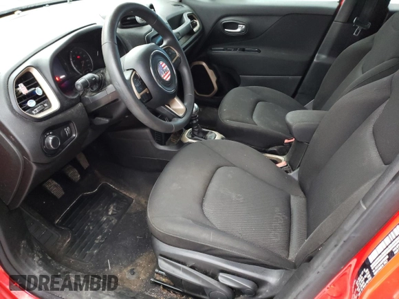 2017 Jeep Renegade Sport with VIN ZACCJAAH2HPE99359, listed as a Copart auction lot 42146125 with 49,872 mi miles and Clean Title. Bid and sale history available at DreamBid. Image 7.
